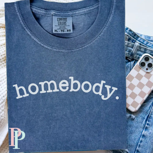 Homebody Comfort Color Graphic Tee