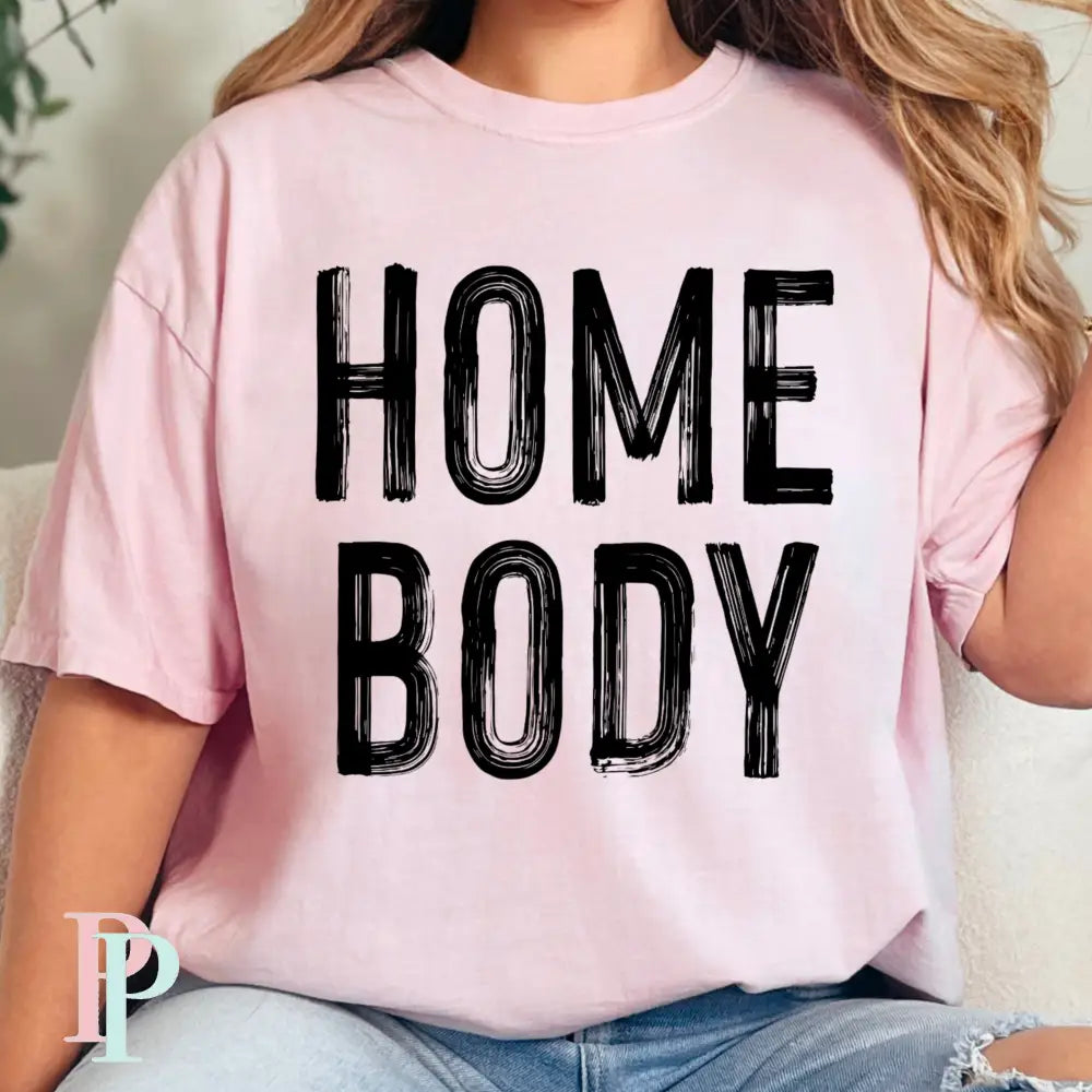 Homebody Comfort Color Graphic Tee BLOSSOM / SMALL