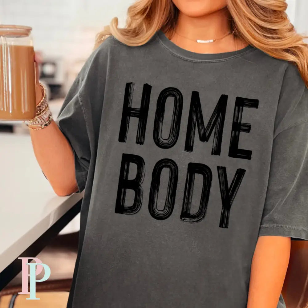 Homebody Comfort Color Graphic Tee PEPPER / SMALL