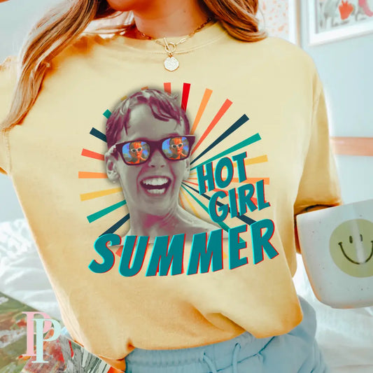 Hot Girl Summer Comfort Color Graphic Tee