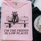 I’m The Friend In Low Places Comfort Color Graphic Tee