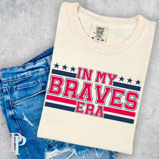 In My Braves Era Comfort Color Graphic Tee