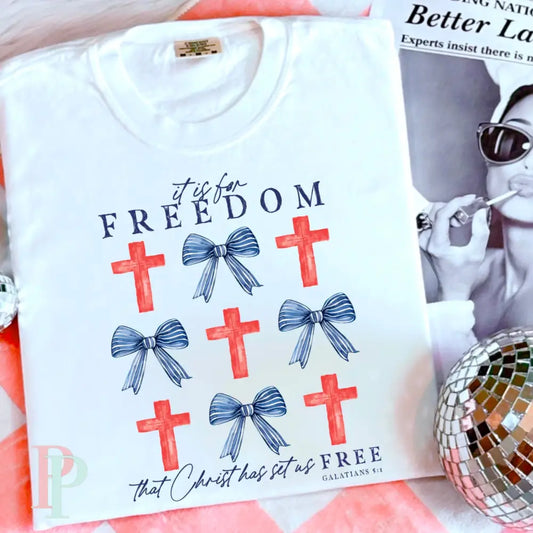 It Is For Freedom DTF Transfer