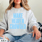 Jesus Loves You Crewneck Sweatshirt Ash / Small