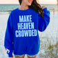 Jesus Loves You Crewneck Sweatshirt Royal Blue / Small