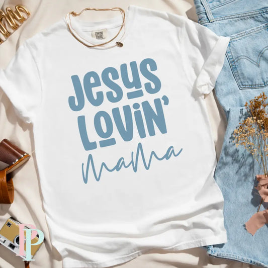 Jesus Lovin Mama Comfort Color Graphic Tee