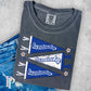 Kentucky Pennant Flag Comfort Color Graphic Tee