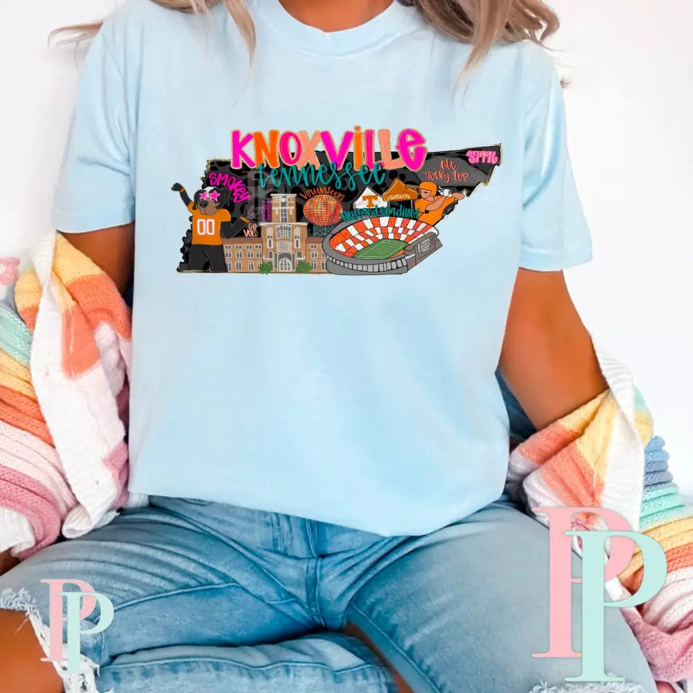 Knoxville Comfort Color Graphic Tee