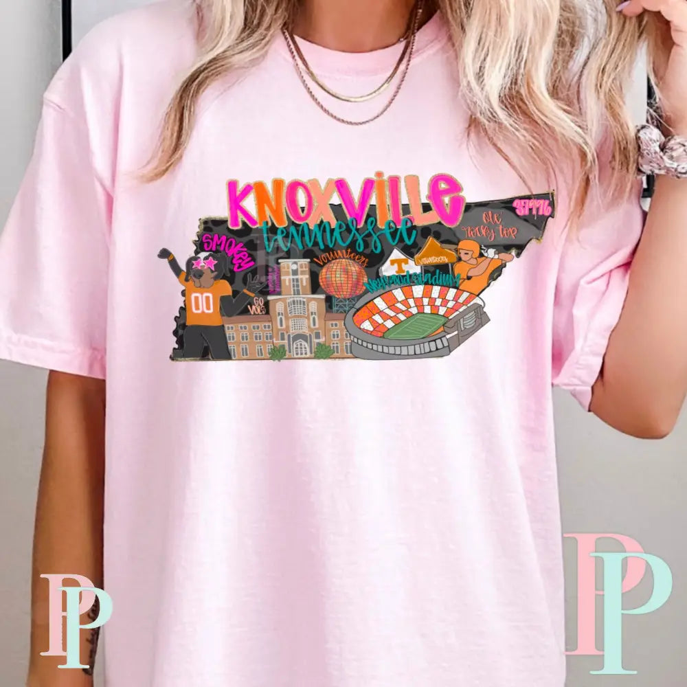 Knoxville Comfort Color Graphic Tee