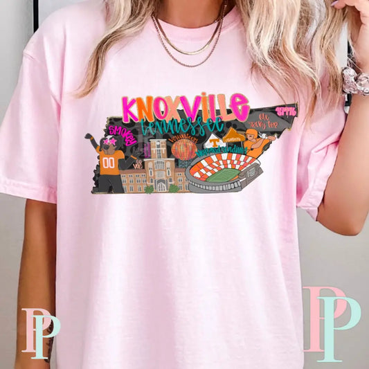Knoxville Comfort Color Graphic Tee