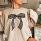 Lace Coquette Bow Screen Print Transfer