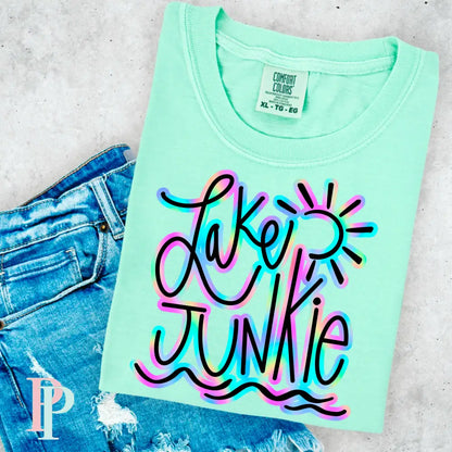 Lake Junkie Comfort Color Graphic Tee
