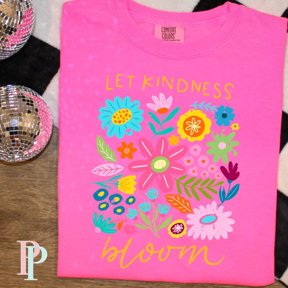 Let Kindness Bloom DTF Transfer