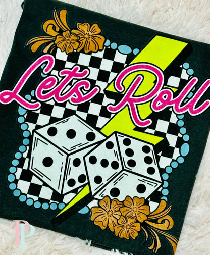 Let’s Roll Comfort Color Graphic Tee