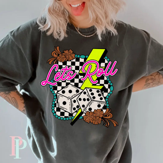Let’s Roll Comfort Color Graphic Tee