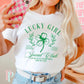 Lucky Girl Social Club Screen Print Transfer