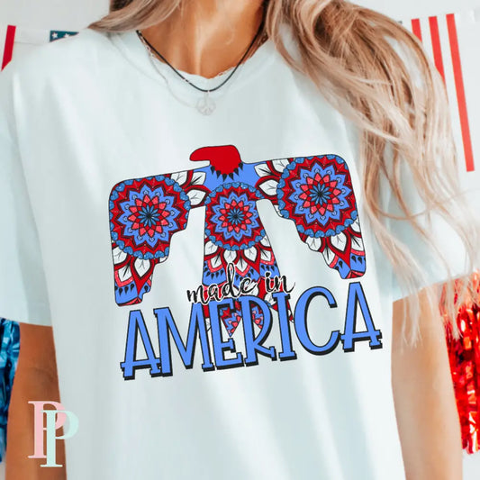 Made In America Comfort Color Graphic Tee