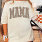 Mama Cheetah Comfort Color Graphic Tee