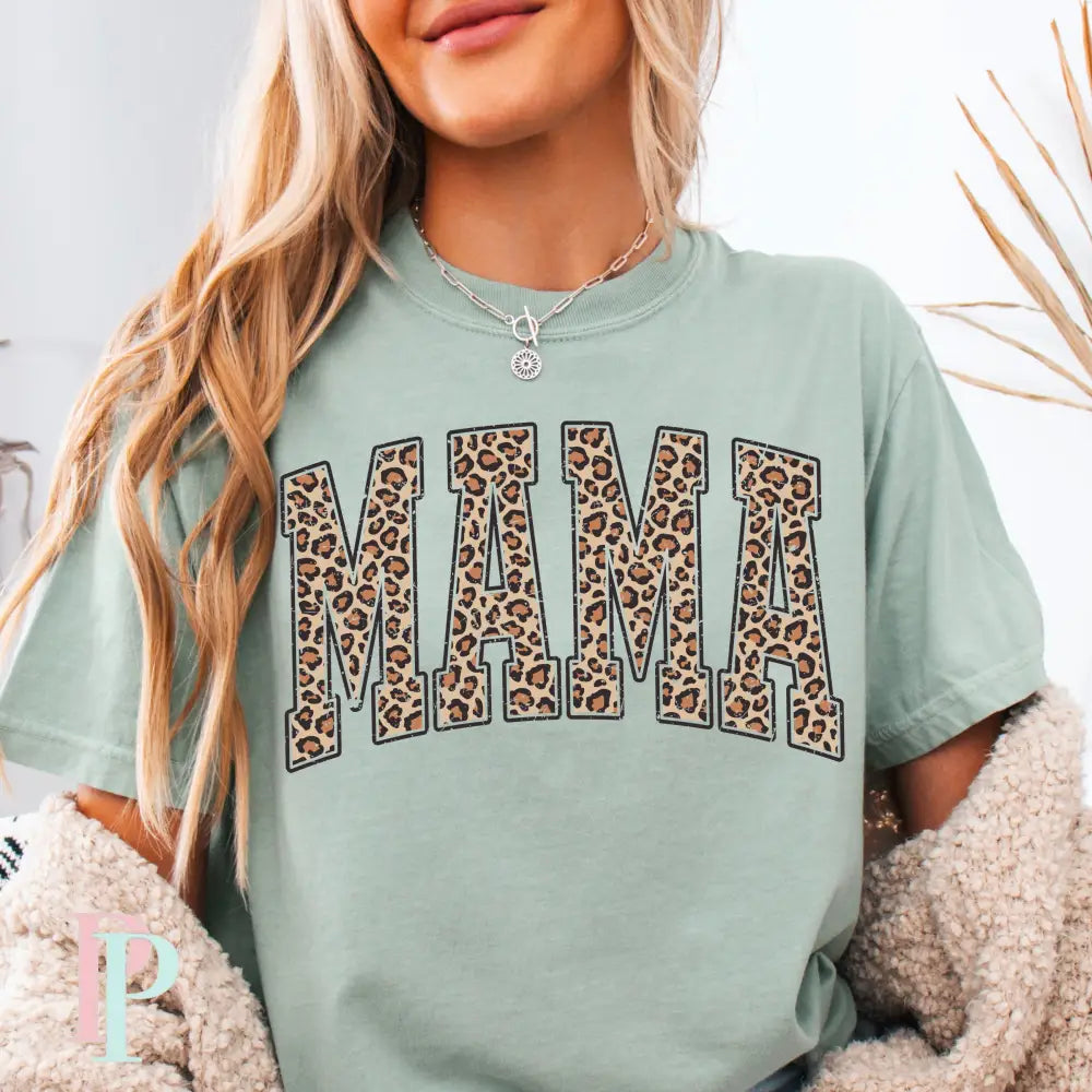 Mama Cheetah DTF Transfer – Peaches & Palm
