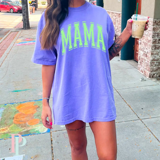 Mama Comfort Color Graphic Tee