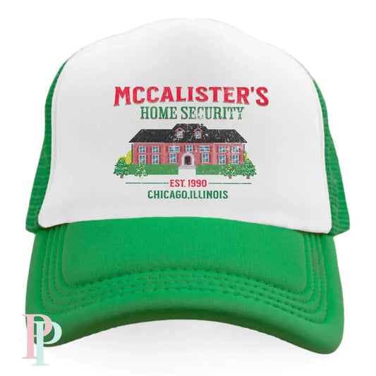 McCallister Home Security Pocket / Hat DTF Transfer