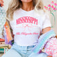Mississippi Comfort Color Graphic Tee