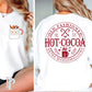 Old Fashion Hot Cocoa Christmas Screen Print Transfer