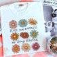 Peace And Kindness Floral DTF Transfer