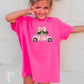 Pink Christmas Car Toddler/ Youth DTF Transfer