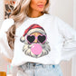 Pre-Order Santa Bubble Gum DTF Transfer