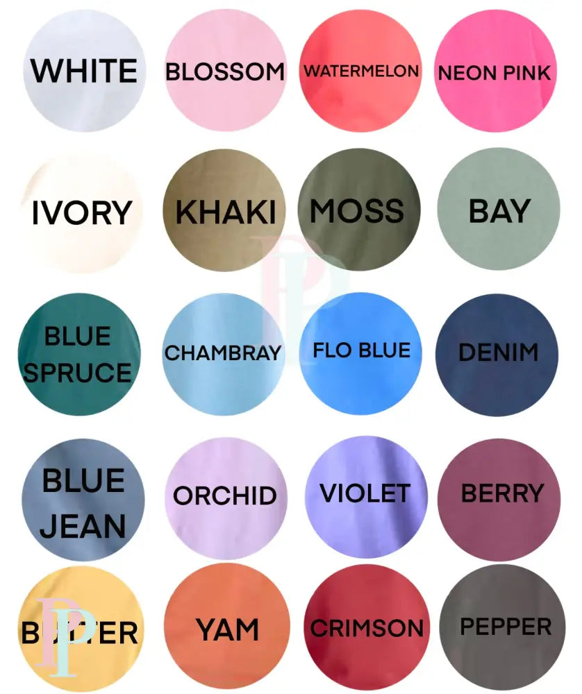 Print On Demand Comfort Color