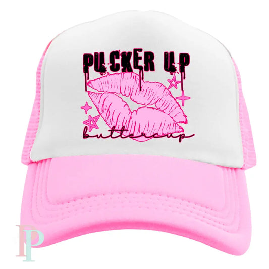 Pucker Up Valentine’s Pocket / Hat DTF Transfer