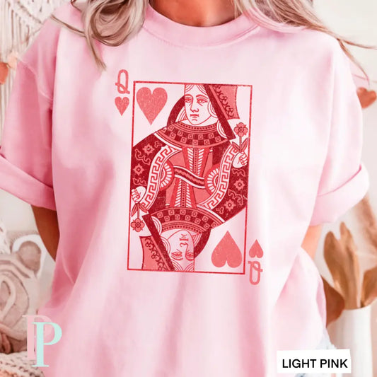 Queen Of Hearts DTF Transfer