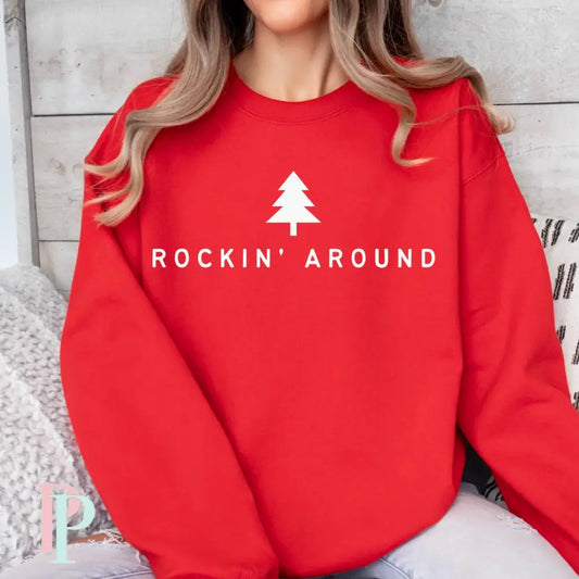 Rockin Around Crewneck Sweatshirt Medium