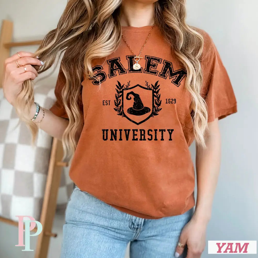Salem University Screen Print Transfer