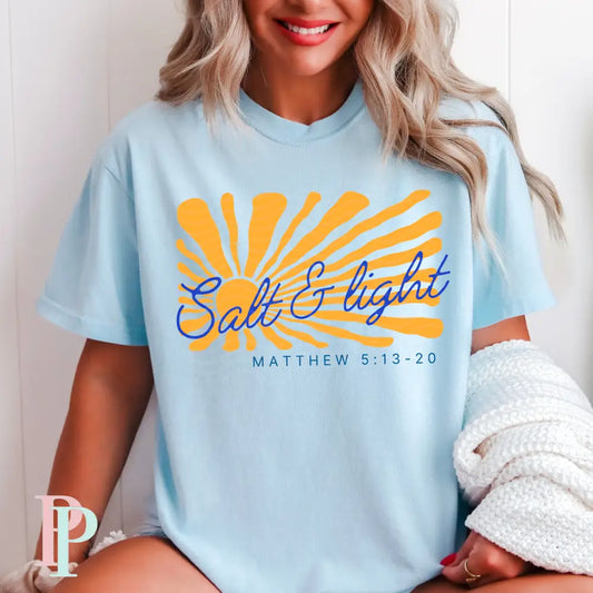 Salt & Light Matthew 5: 13-20 DTF Transfer