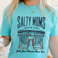 Salty Moms Beach Club Comfort Color Graphic Tee