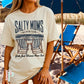 Salty Moms Beach Club Comfort Color Graphic Tee