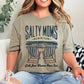 Salty Moms Beach Club Comfort Color Graphic Tee KHAKI / SMALL