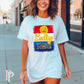 Salty Softball Comfort Color Graphic Tee