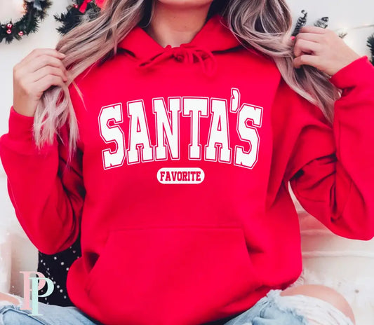 Santa’s Favorite Hoodie Medium