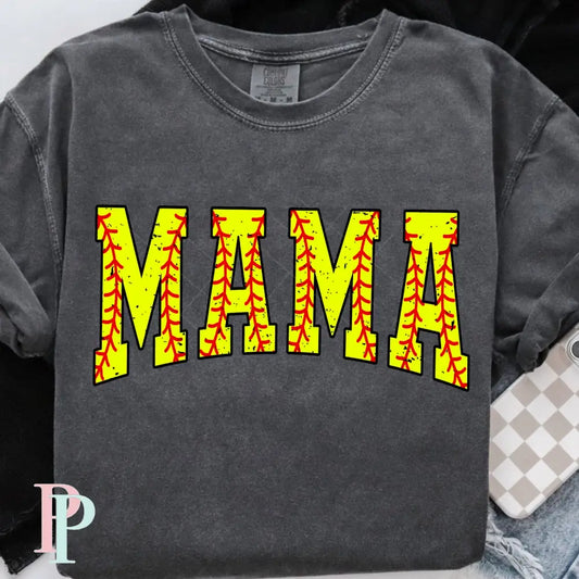 Softball Mama DTF Transfer