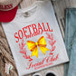 Softball Mom Social Club DTF Transfer