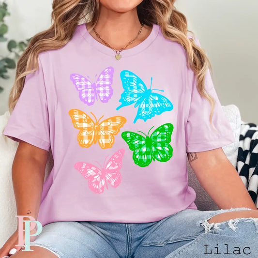 Spring Butterflies DTF Transfer