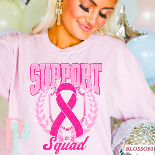 Support Squad Comfort Color Graphic Tee