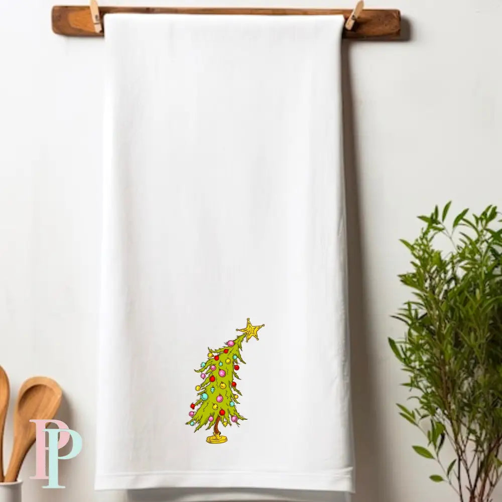 Tea Towel/ Infant Whimsical Tree DTF Transfer