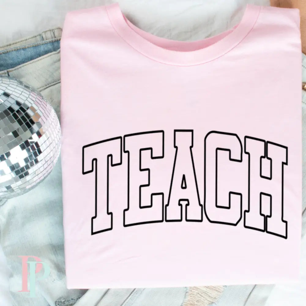Teach Comfort Color Graphic Tee