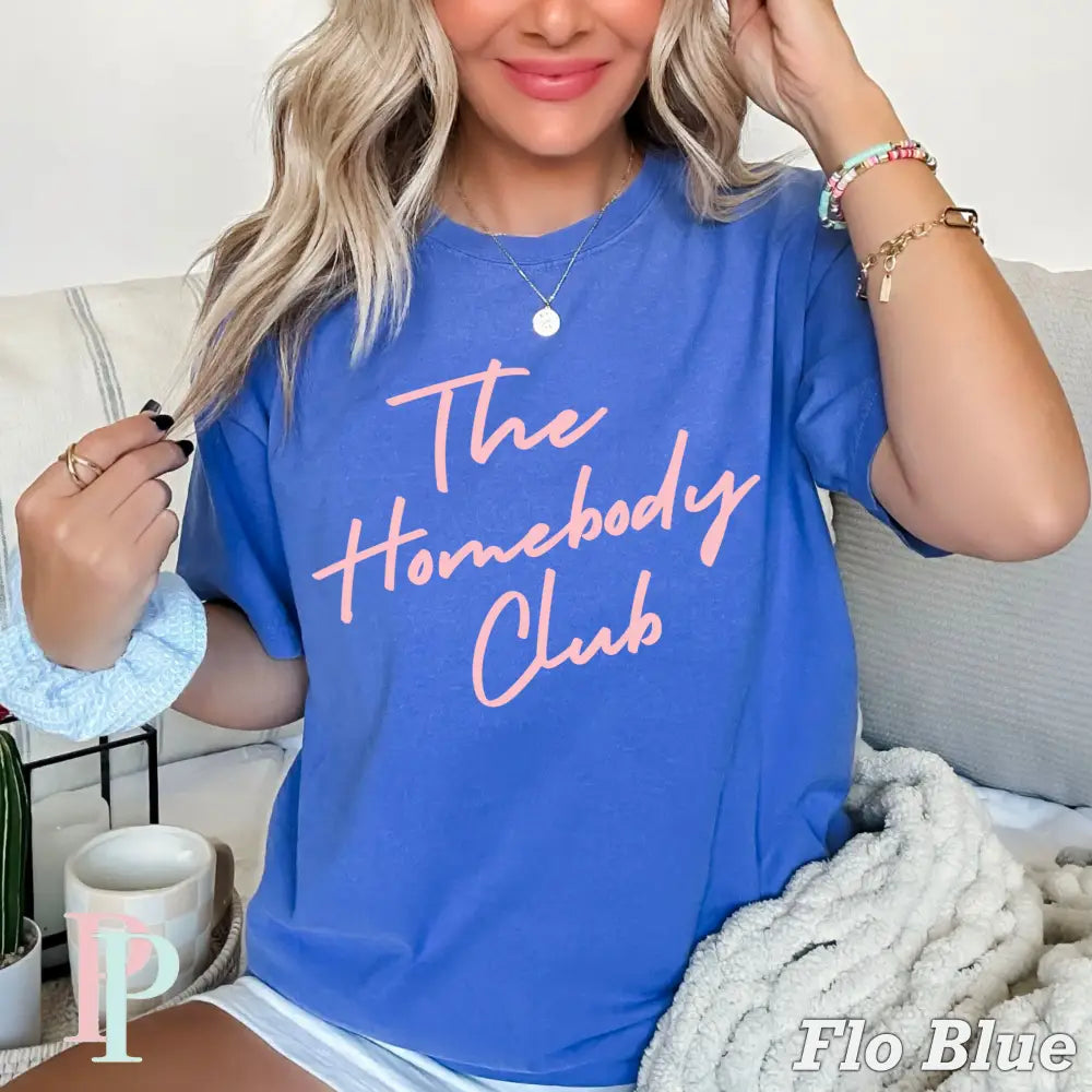 The Homebody Club Screen Print Transfer