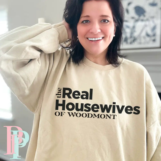 The Real Housewives Of Woodmont Gildan Graphic Crewneck
