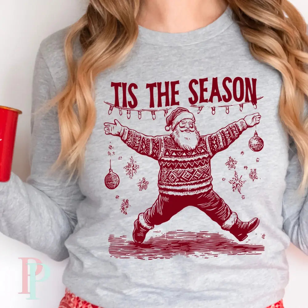 Tis The Season Long Sleeve Graphic Tee S